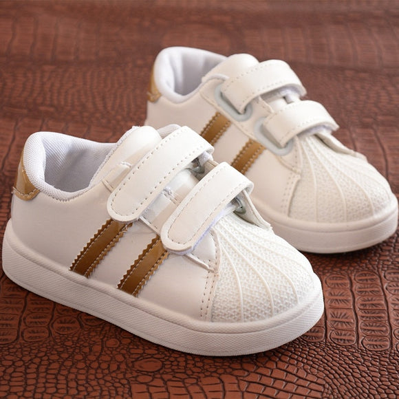 Soft Chaussure Enfant Casual Sport Girls Shoes | Striped Kids Sneakers Shoes