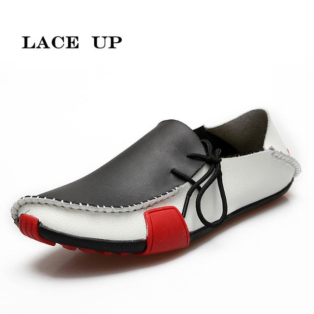 Leather Men's Summer Autumn Loafers | Moccasins Men's Casual Shoes