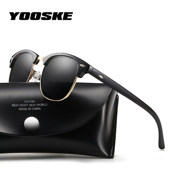 Classic Polarized Retro Sunglasses for Men