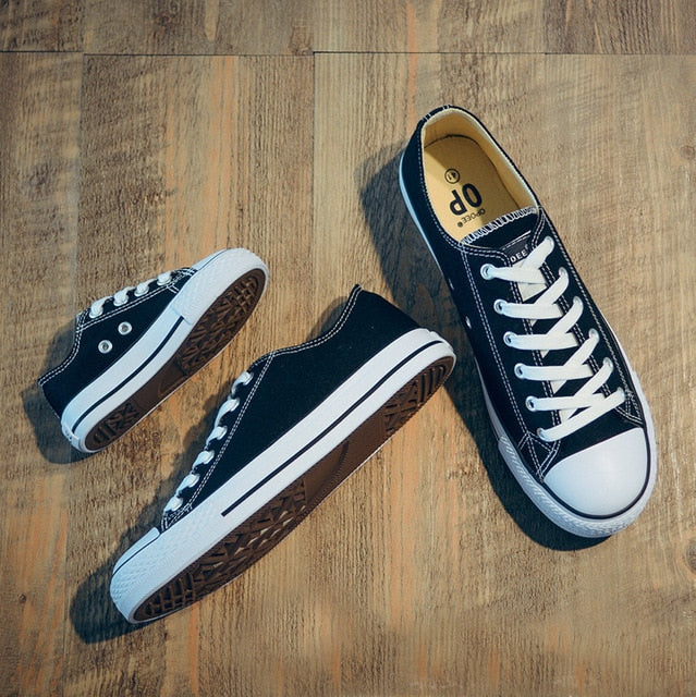 New Student Anti-Slippery Flats Sneakers Canvas Shoes for Boys & Girls