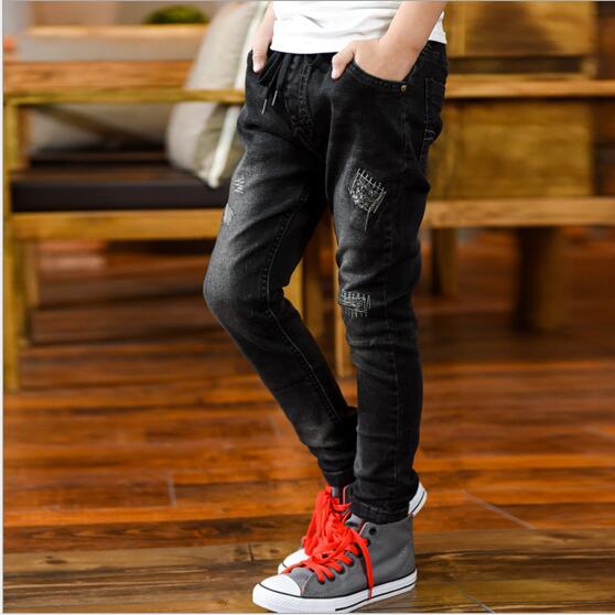 Boys Pant Spring & Autumn Black Jeans | Casual Teenage Jeans Trousers for Boys (5-13 Years)