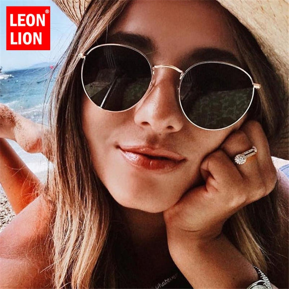 Luxury Mirror Sunglasses for Women | Lady Round Sunglasses