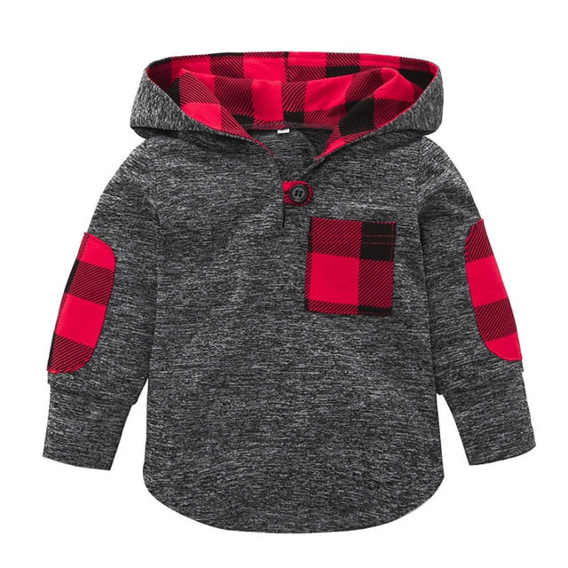 Best Quality Toddler Hoodie Pocket Sweatshirt Pullover for Baby Boys & Girls