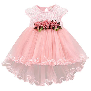 Petal Toddler Baby Girl Infant Princess Lace Tutu Dress | Baby Girl Wedding Dress Vestidos