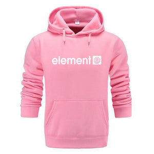 Winter High Quality 'Element' Letter Printing Long Sleeve Hoodie for Men & Women