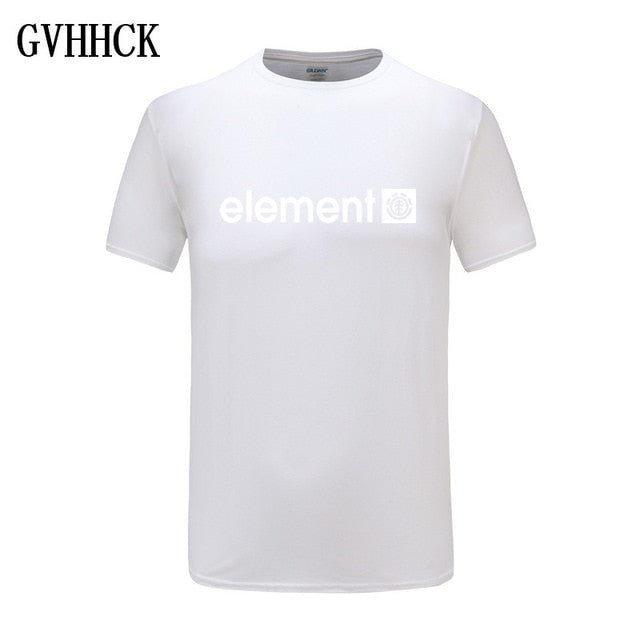 Element Of Surprise Alphabetic Printed Round Neck T-Shirt for Men & Women