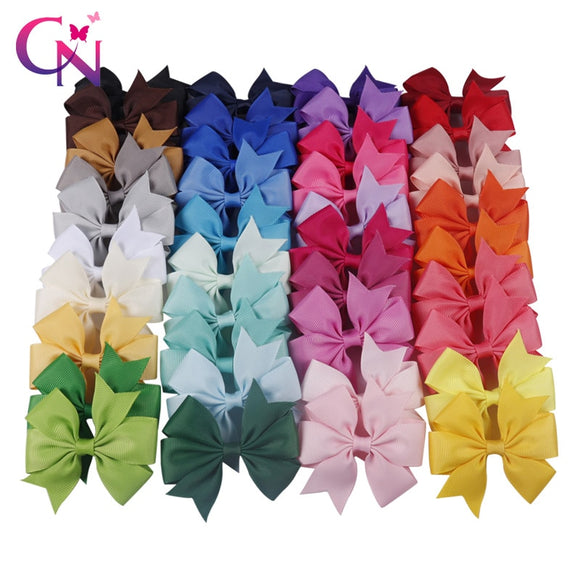 Cute Girls Baby Candy Colorful Ribbon Bow Hairpins | Children Head Wear Accessories