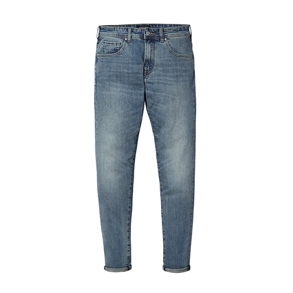 New Men Classical High Quality Straight Leg Denim Jeans