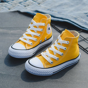 Children Casual Unisex Classic High Top Shoes for Girls & Boys