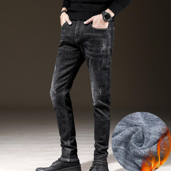 Popular Middle Waist Stretchable Men Jeans