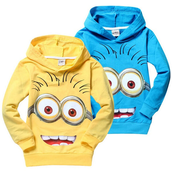 All Season Minion Cartoon Anime Hoodie for Boys & Girls