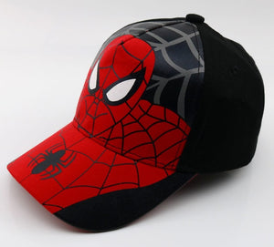 New Spiderman Cartoon Baby Boy & Girl Hats | Baby Embroidery Cotton Baseball Caps for kids