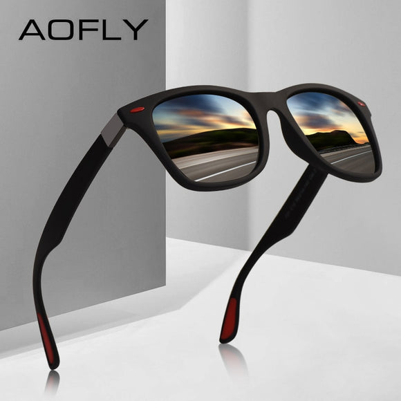 Ultralight Polarized Square Style Sunglasses for Men