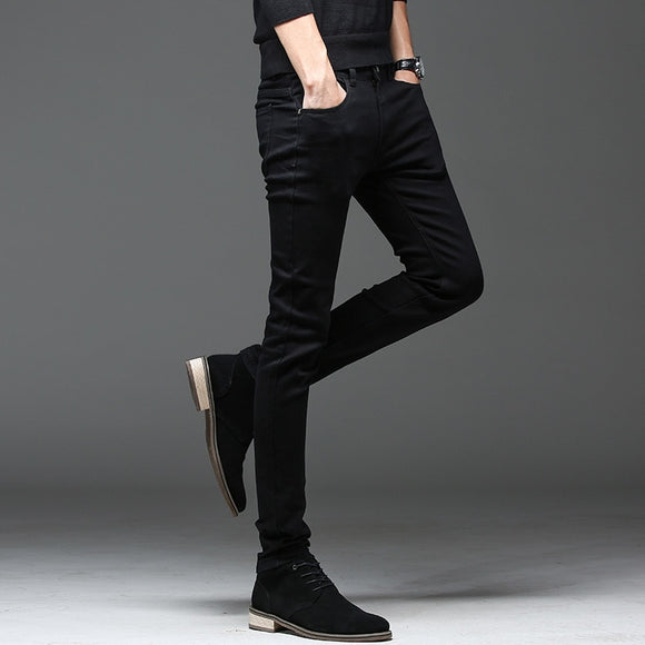 Batmo New Arrival High Quality Casual Slim Elastic Jeans for Men