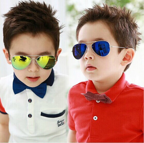 Fashionable Baby Boys Pilot Style Sunglasses | Branded Design Boys Sunglasses