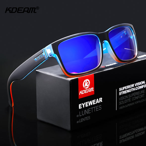 Revamp Of Sport Men Sunglasses | Polarized Shockingly Colors Sun Glasses for Outdoor | Driving Photogenic Sunglasses With Box