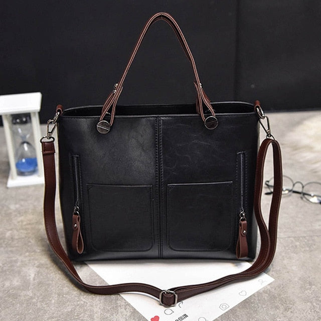 Retro Women's shoulder Bag | Women Casual Handbag for Daily Shopping | Multi-Functional High Quality Women Cross-body Handbag